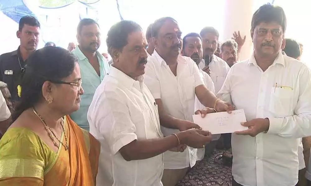 CM committed to welfare of poor : Deputy CM Narayana Swamy