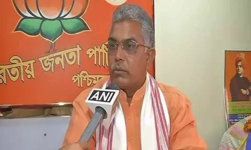 Mamata Banerjee speaking Pakistans language: Dilip Ghosh