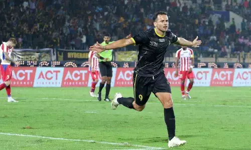 Krishna late-goal helps ATK share spoils with Hyderabad