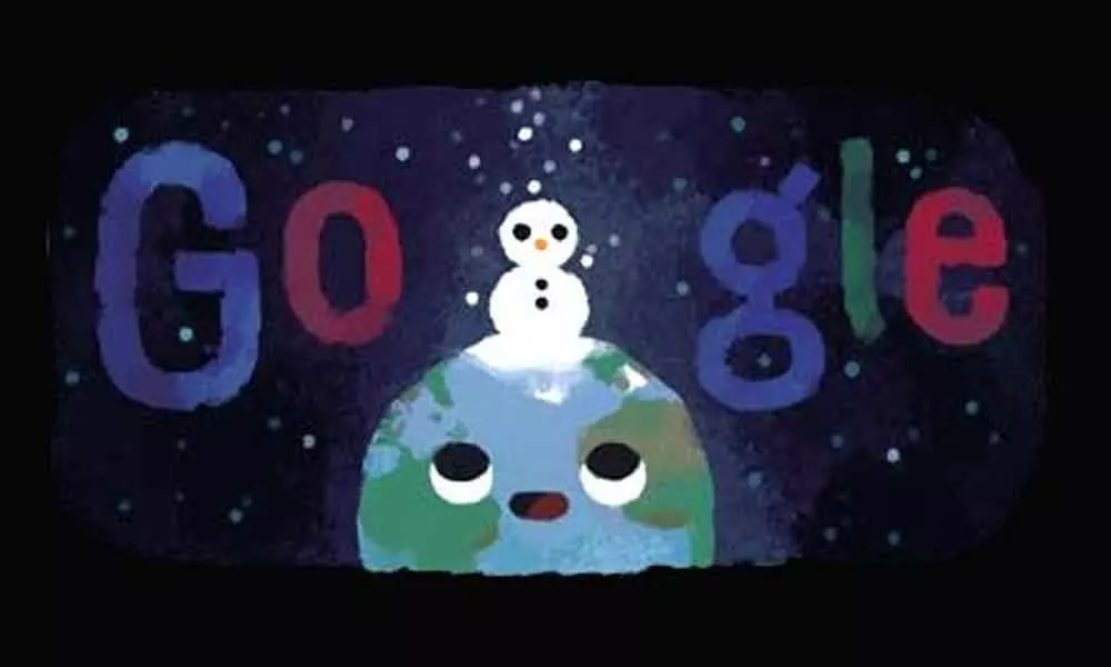 Google Doodle celebrates shortest day of the year