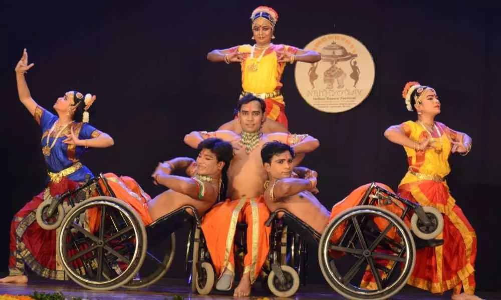 Vijayawada: Divinity on Wheelchairs gets standing ovation