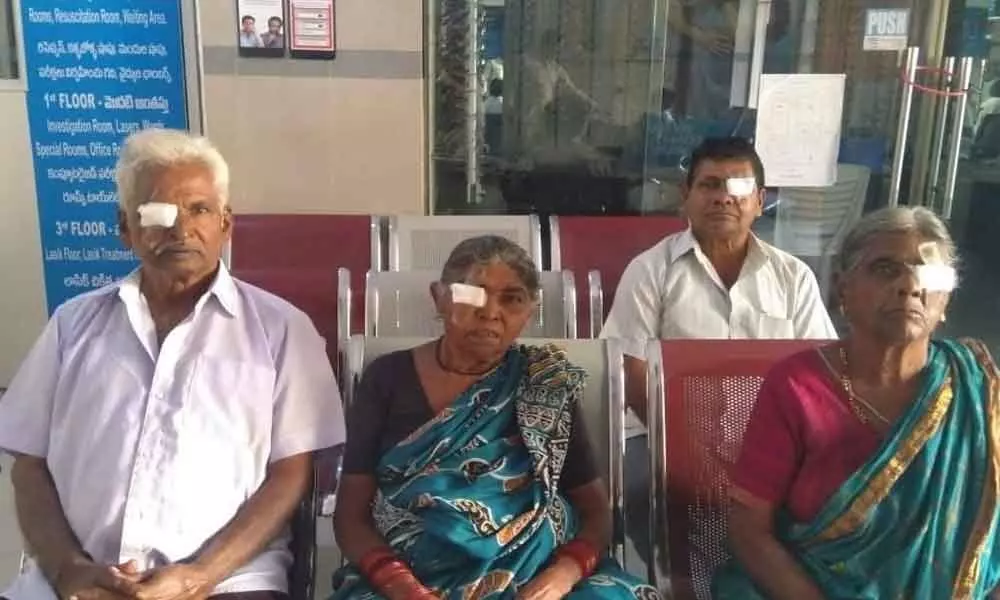Eye check-up camp concludes in Vijayawada