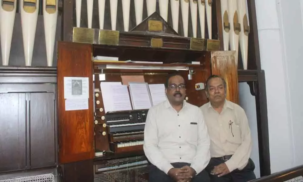 The only surviving pipe organ in hyderabad city