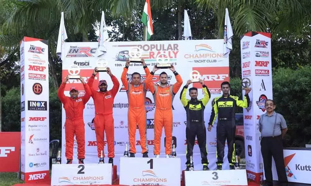 Gaurav Gill wins Popular Rally for 5th time