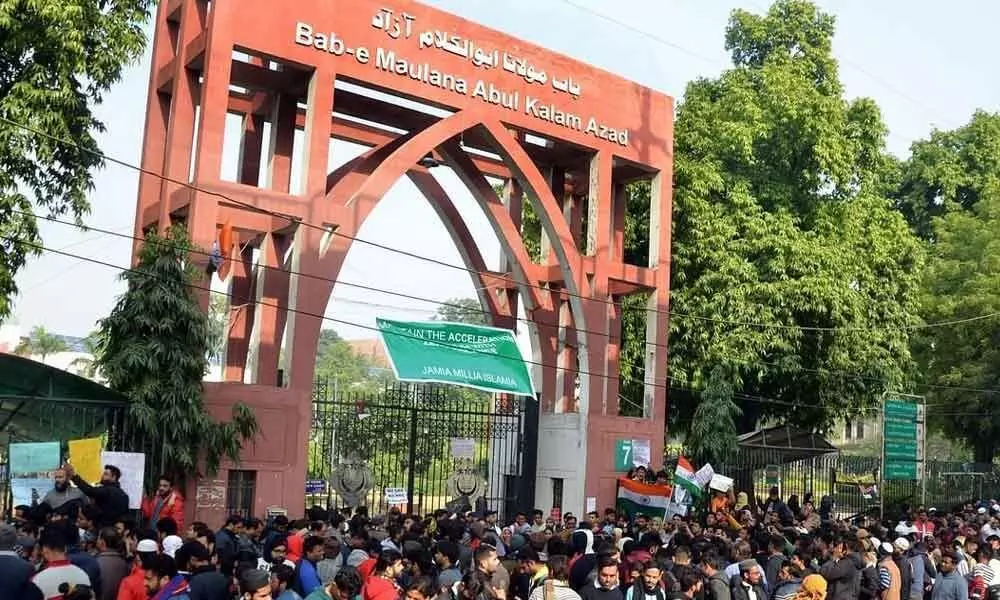 Jamia Millia Islamia students feel unsafe on campus