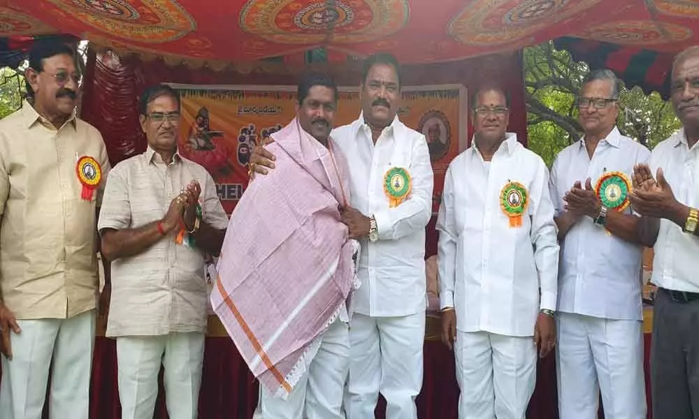 Mela organised for Padmashalis in Hyderabad city