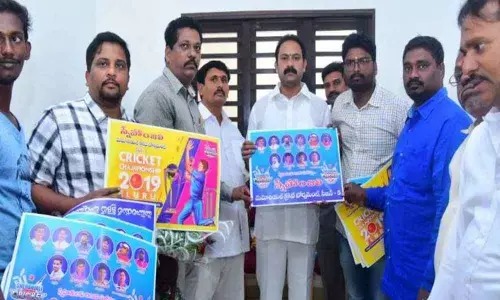 Cricket tournament in city from tomorrow: Deputy CM Alla Nani
