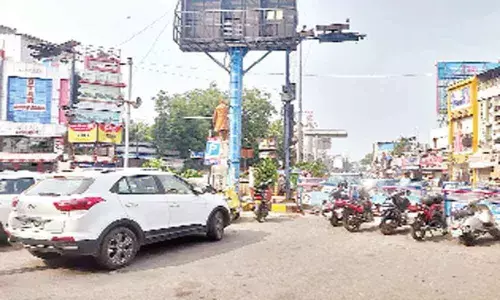 Visitors to Abids General Post Office sans parking space in for shock