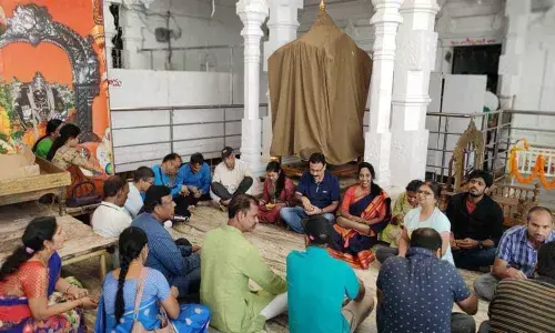 Special pujas preformed at Padmanabha Swamy temple