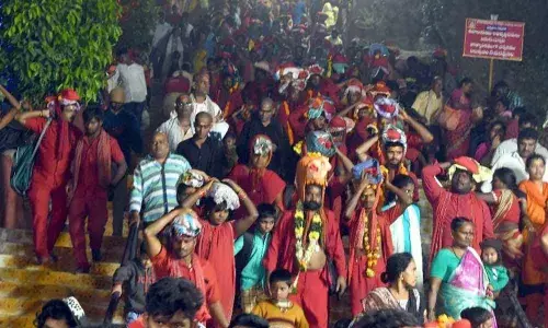 Gaiety marks Bhavani Deeksha Viramana in Vijayawada