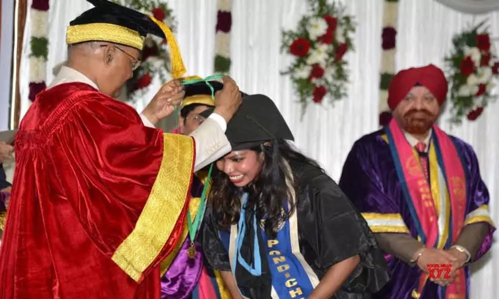 Puducherry: President Ram Nath Kovind lauds varsity women students for academic excellence