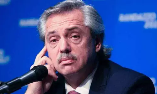 Argentina in virtual default: President Alberto Fernandez