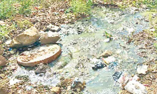 Locals distressed over drainage overflow