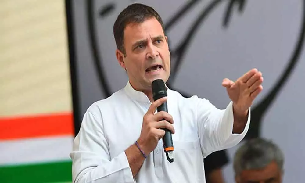 Rahul Gandhi thank youth for Rajghat protest
