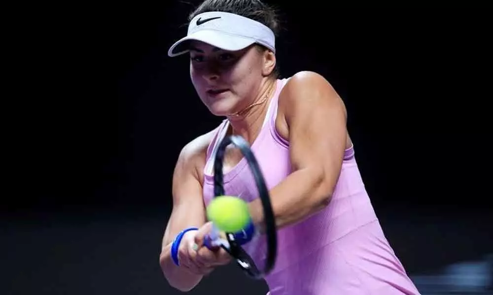 Bianca Andreescu out of New Zealand Open due to knee issues
