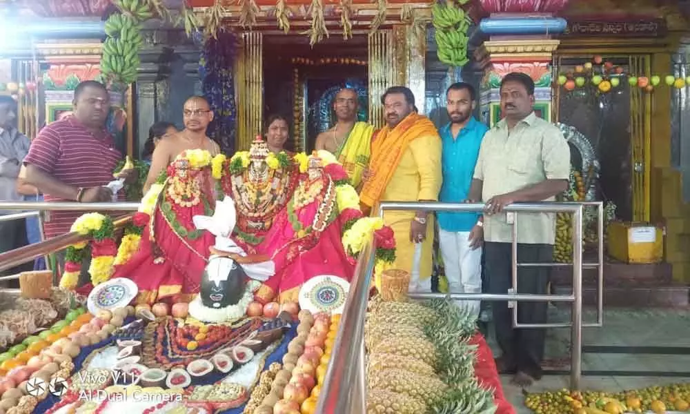 Dhanurmasa special pujas performed at Lakshmi Venkateshwara Temple in Anand Bagh