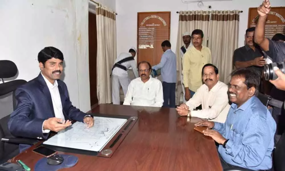 Top priority to civic polls, Palle Pragathi: Collector Narayana Reddy