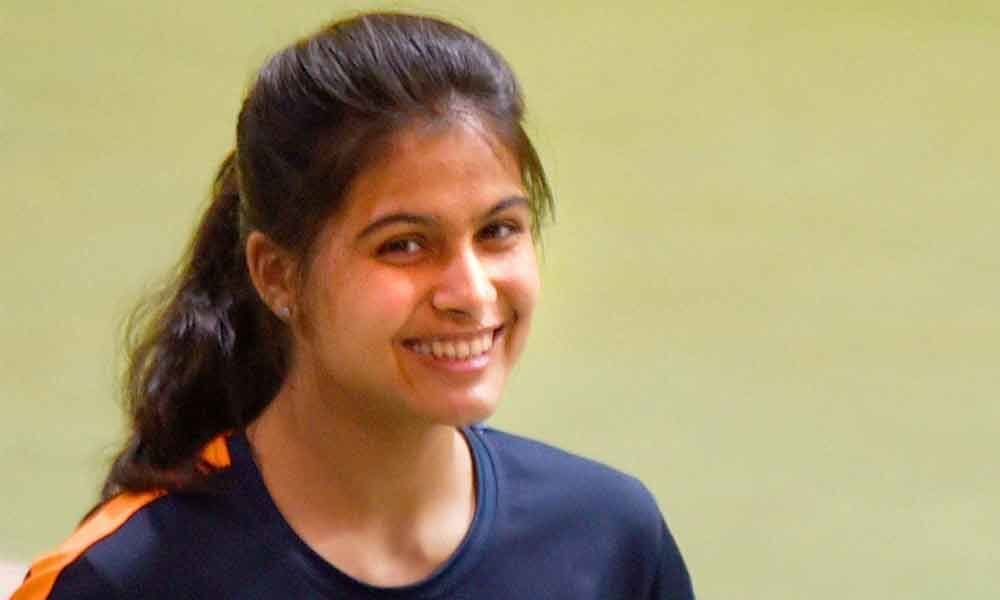 Manu Bhaker wins gold medals in senior, junior 10m air pistol events in ...