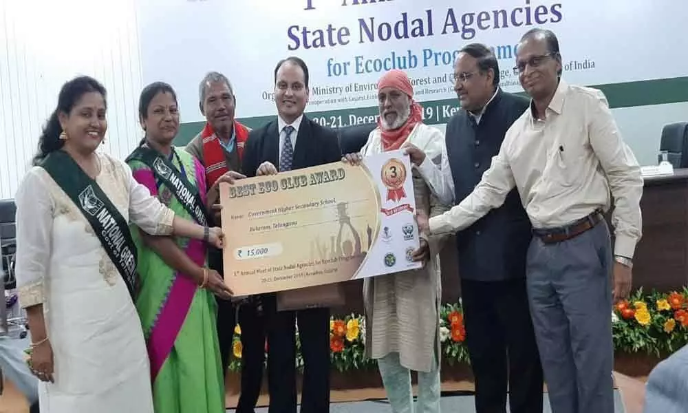 National Green Corps bags appreciation from MoEF