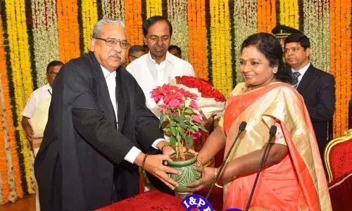 Ramulu, Niranjan Rao sworn in as Lokayukta, Upa–Lokayukta