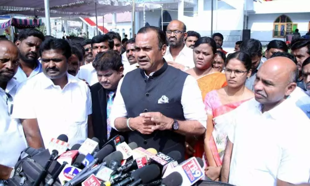 Congress will excel in civic polls: Komatireddy Venkat Reddy in Nalgonda