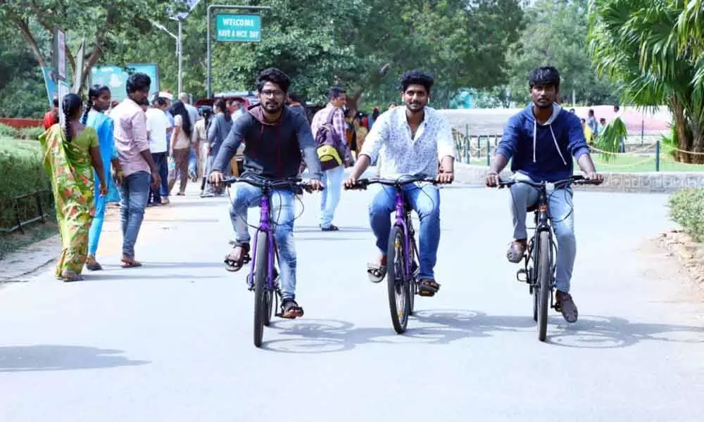 Tirupati: 10 e-bicycles for visitors at Sri Venkateswara Zoological Park