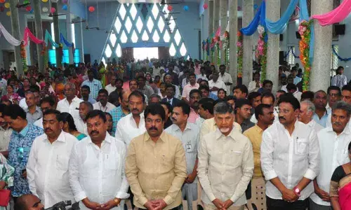 Bible shows the way on several issues: N Chandrababu Naidu in Vijayawada
