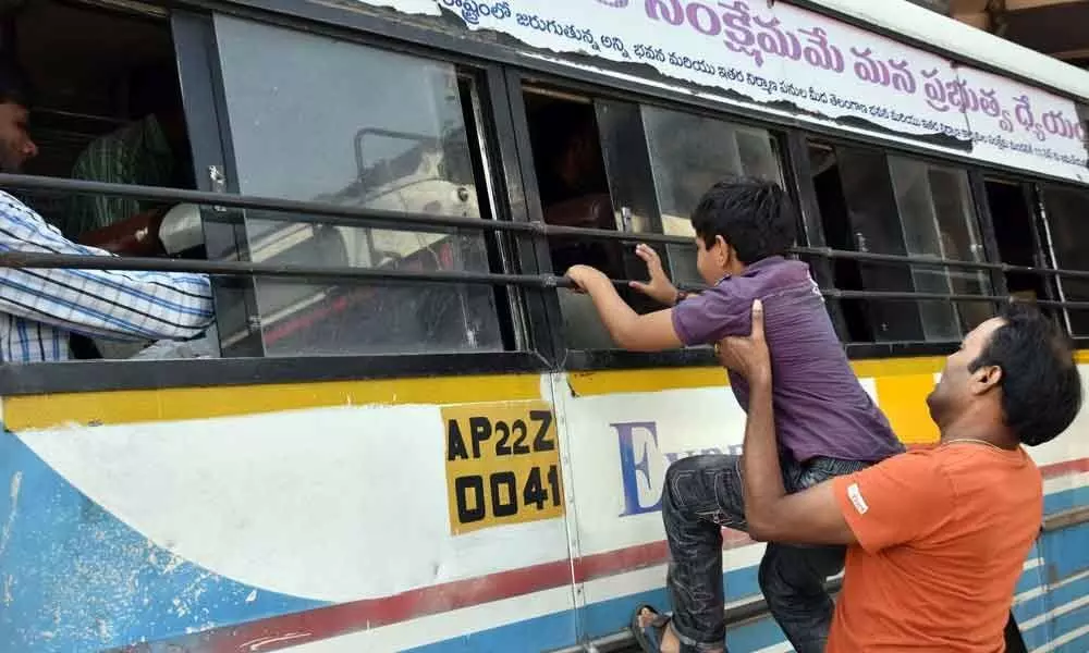 Hyderabad: Sankranti bus fares soar like kites