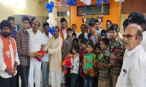 Moosapet: Blankets distributed to orphans