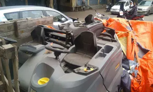 Cleaning machines worth 2 cr left to decay