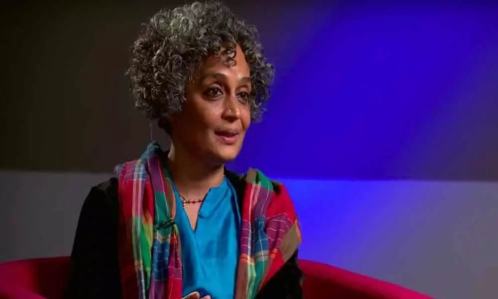 Police complaint against Arundhati Roy for her Delhi University speech