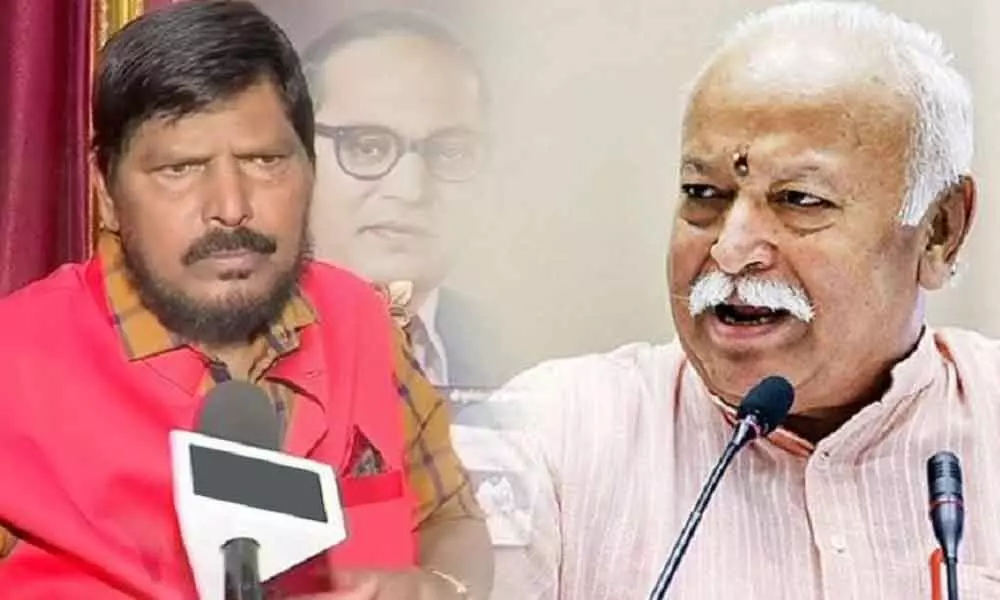 All Indians not Hindus: Union Minister Ramdas Athawale tells RSS chief Mohan Bhagwat