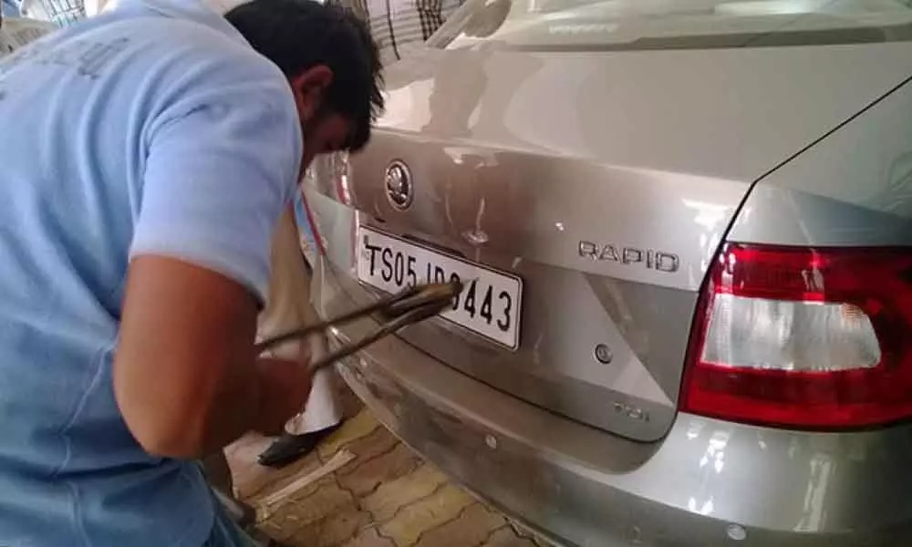 RTA keeps tab on vehicle showrooms in Mahbubnagar