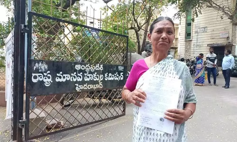 Nampally: Woman moves Human Rights Commission for protection from sons