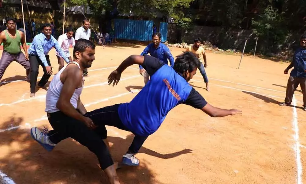 Tirupati: Visually-challenged persons excel in sports, games