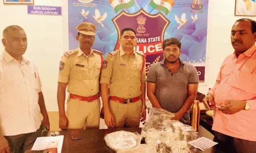 Wanaparthy: Silver trader held for carrying out illegal business