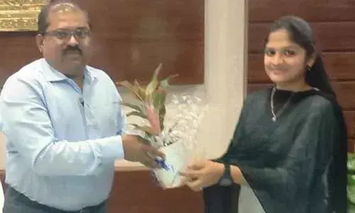 Chaitanya Varshini takes charge as FSO in Vijayawada