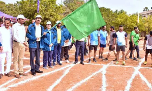 Revenue sports meet flagged off: Collector D Muralidhar Reddy