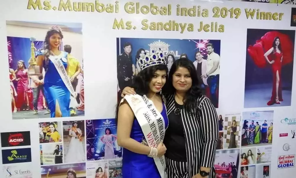 Sandhya Jella is Ms.Mumbai Global India 2019 Winner