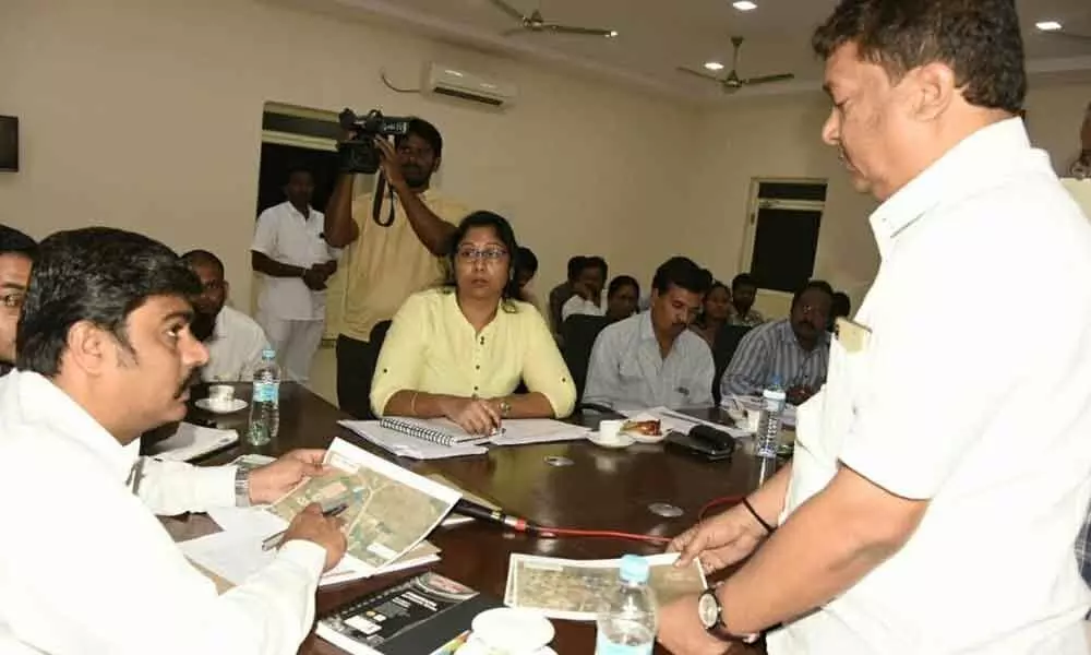 Collector J Nivas pulls up officials for lackadaisical attitude in Srikakulam