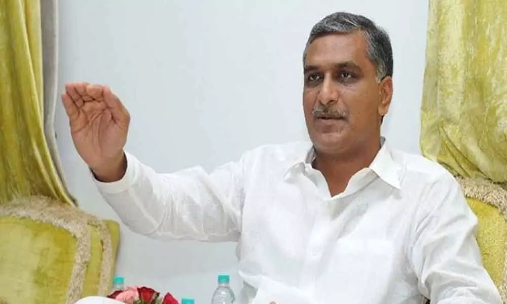 Minister Harish Rao made key comments on Amaravati turmoil, says it is a boost-up for investments in Telangana