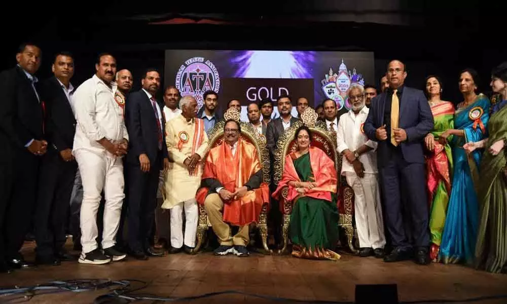 A glittering finale for American Telugu Association Vedukalu in hyderabad city