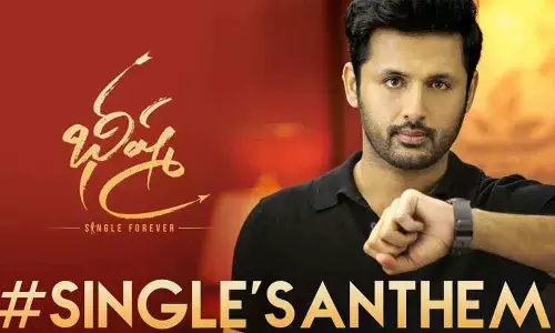 Nithiin croons Singles Anthem