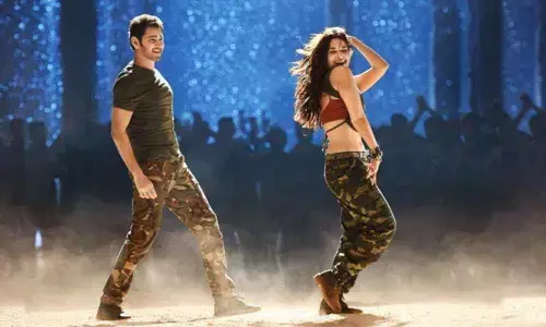 Mahesh in foot-tapping number
