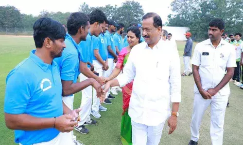 Kapra: Cricket tourney held for people with disabilities