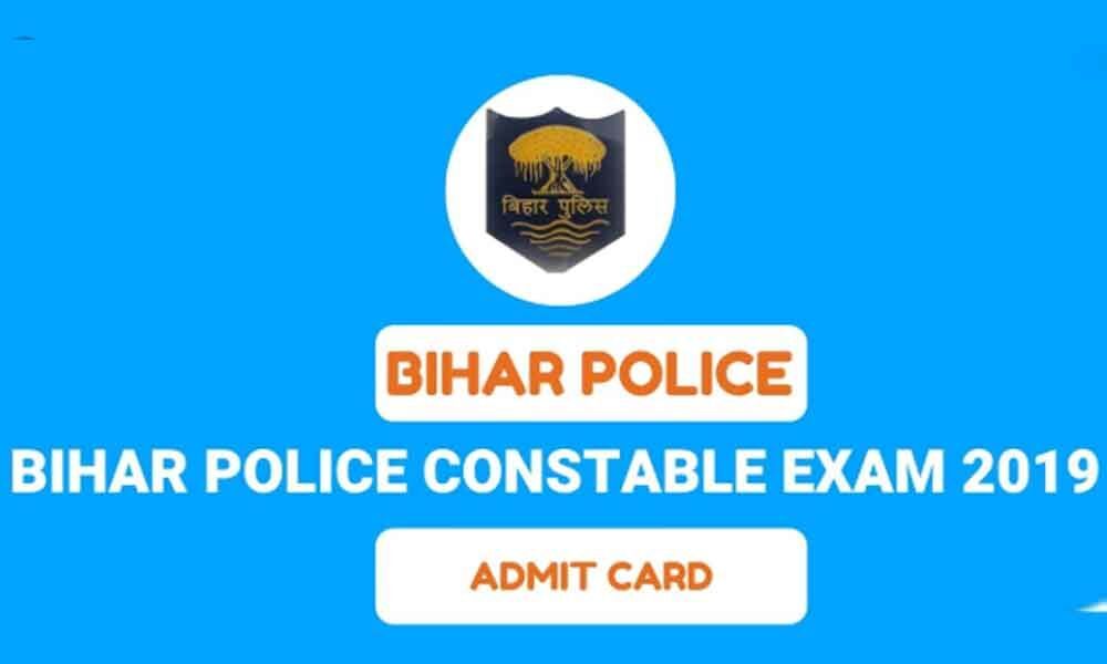 CSBC Released Bihar Police Constable Admit Card on csbc.bih.nic.in