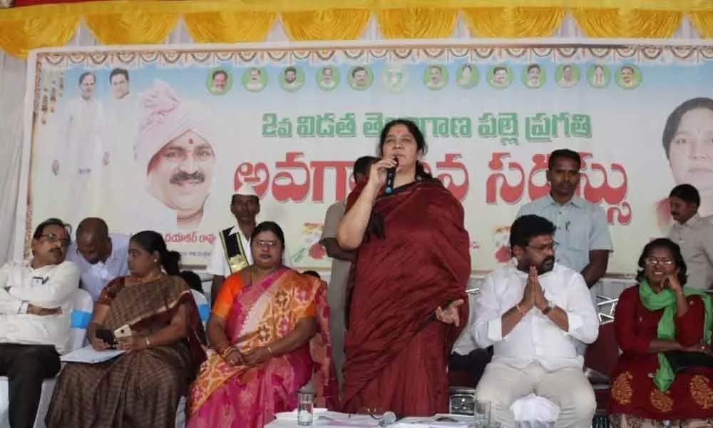 Its time to develop villages: Satyavathi Rathod