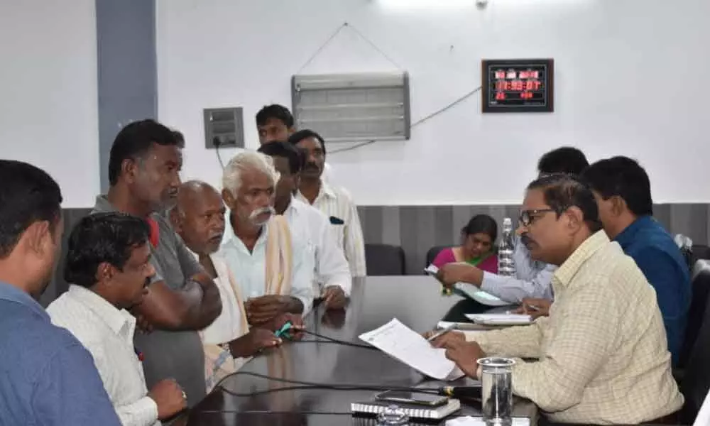 Resolve peoples grievances: Peddapalli In-charge DRO K Narasimha Murthy