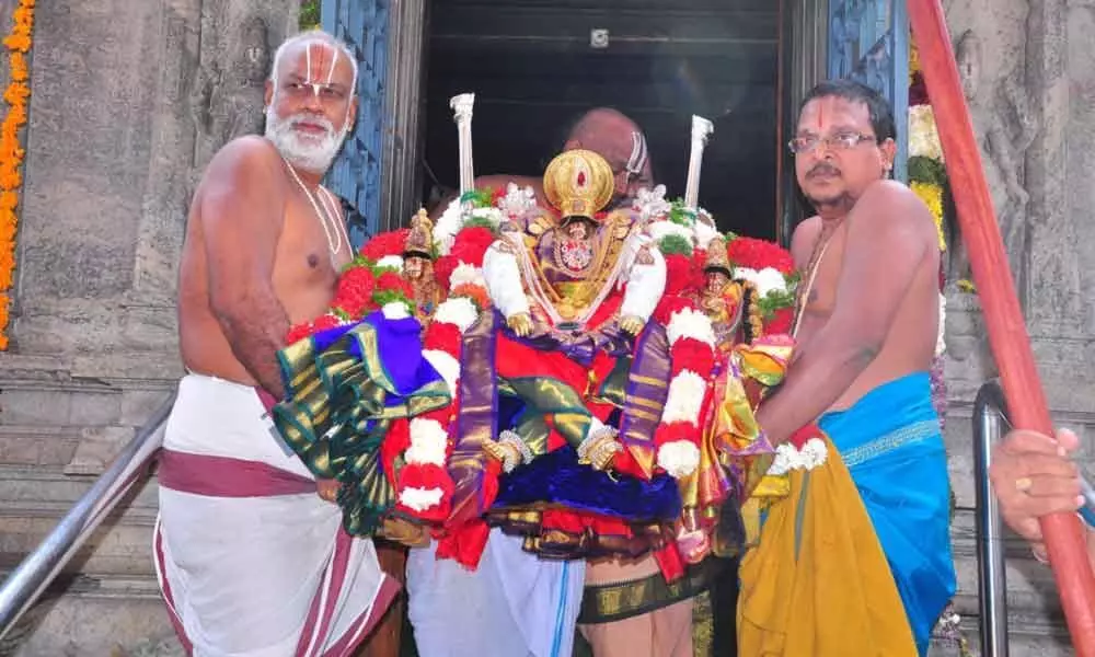 Bhadrachalam: Bhadradri Lord receives 87.21 lakh as hundi offerings