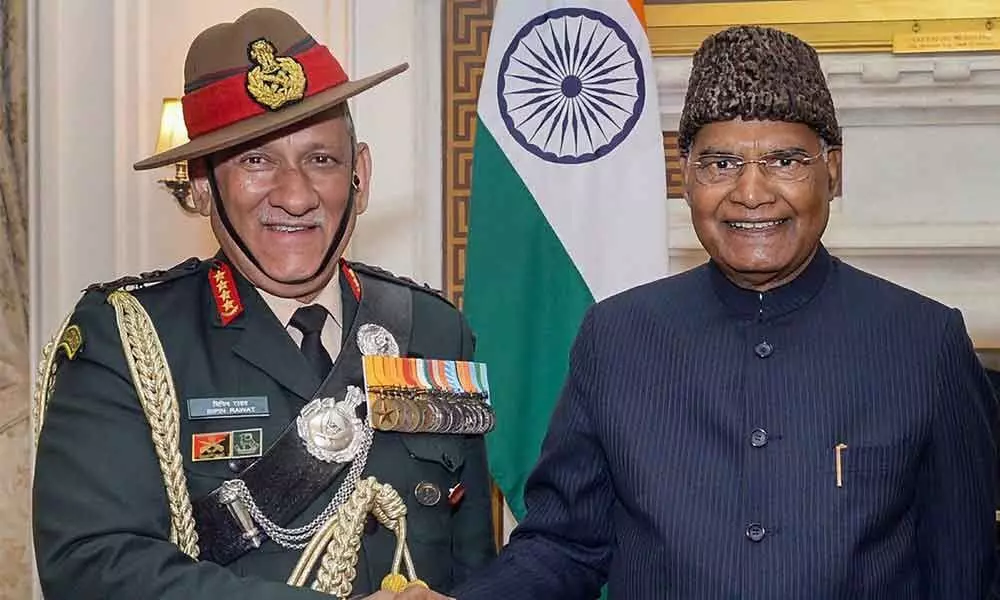 General Rawat named Indias first Chief of Defence Staff